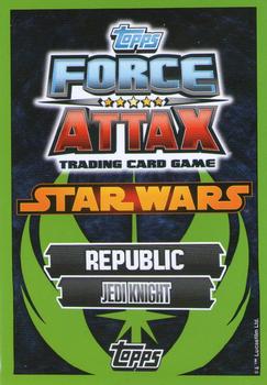 2014 Topps Star Wars Force Attax Series 5 #4 Yoda Back