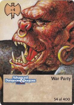 1994 TSR Spellfire Master the Magic #54 War Party Front