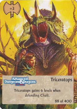 1994 TSR Spellfire Master the Magic #88 Triceratops Front