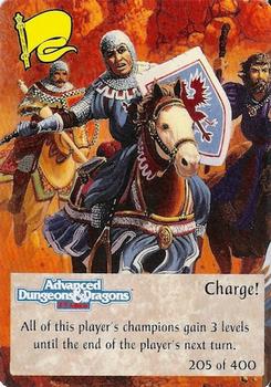 1994 TSR Spellfire Master the Magic #205 Charge! Front