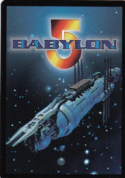 1997 Precedence Babylon 5 Premier #NNO A Good Bluff Back