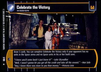 2003 Wizards of the Coast Star Wars Battle of Yavin #3 Celebrate the Victory Front