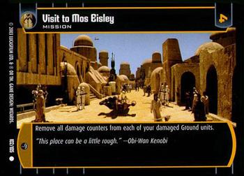 2003 Wizards of the Coast Star Wars Battle of Yavin #102 Visit to Mos Eisley Front