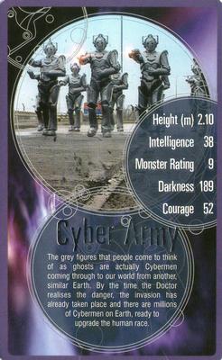 2007 Top Trumps Specials Doctor Who #NNO Cyber Army Front