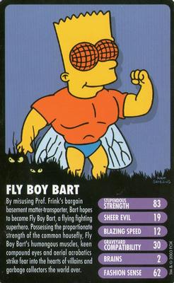 2003 Top Trumps Specials The Simpsons Horror Edition #NNO Fly Boy Bart Front
