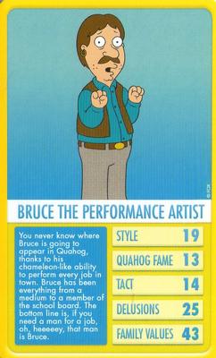 2014 Top Trumps Family Guy #NNO Bruce The Performance Artist Front