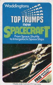 1982 Top Trumps Spacecraft #NNO Title Card Front
