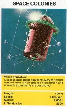 1982 Top Trumps Spacecraft #NNO Venus Equilateral Front