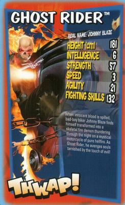2012 Top Trumps Ultimate Marvel Heroes #NNO Ghost Rider Front