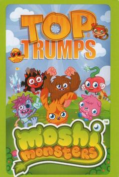 2010 Top Trumps Moshi Monsters #NNO Burnie Back