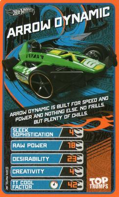 2014 Top Trumps 30 Fast And Fearless Hot Wheels #NNO Arrow Dynamic Front