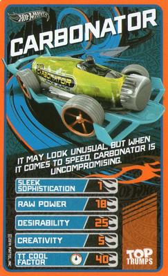 2014 Top Trumps 30 Fast And Fearless Hot Wheels #NNO Carbonator Front