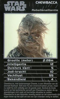 2012 Top Trumps Specials Star Wars Episodes 4-6 (Dutch) #NNO Chewbacca Front