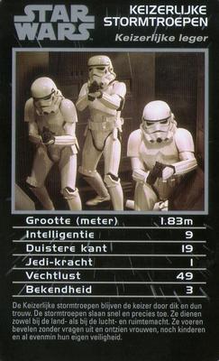 2012 Top Trumps Specials Star Wars Episodes 4-6 (Dutch) #NNO Imperial Stormtrooper Front