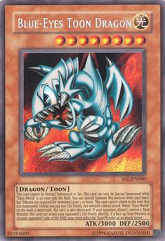 2002 Yu-Gi-Oh! Spell Ruler Worldwide English #SRL-EN000 Blue-Eyes Toon Dragon Front