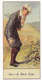 1900 Cope's Golfers #10 A Bad Lie Front