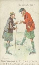 1901 W. & F. Faulkner Golf Terms #NNO A Nasty Lie Front