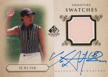 2004 SP Signature - Signature Swatches #SS-SP Se Ri Pak Front