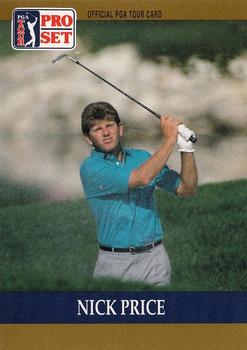 1990 Pro Set PGA Tour #23 Nick Price Front