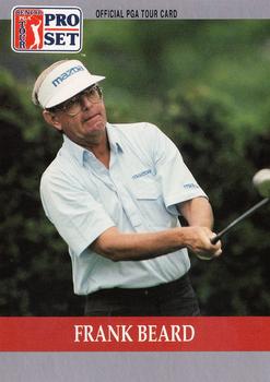 1990 Pro Set PGA Tour #77 Frank Beard Front