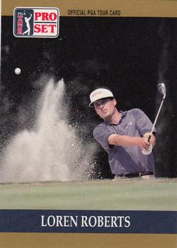 1990 Pro Set PGA Tour #33 Loren Roberts Front