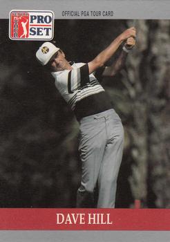 1990 Pro Set PGA Tour #96 Dave Hill Front