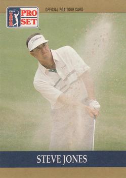 1990 Pro Set PGA Tour #9 Steve Jones Front
