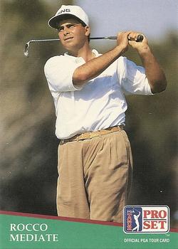 1991 Pro Set PGA Tour #163 Rocco Mediate Front