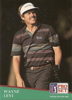 1991 Pro Set PGA Tour #58 Wayne Levi Front