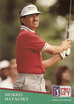 1991 Pro Set PGA Tour #59 Morris Hatalsky Front