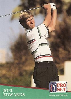 1991 Pro Set PGA Tour #61 Joel Edwards Front