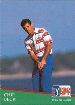 1991 Pro Set PGA Tour #71 Chip Beck Front