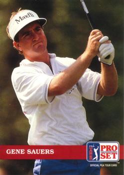 1992 Pro Set PGA Tour #15 Gene Sauers Front