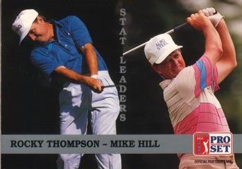 1992 Pro Set PGA Tour #272 Rocky Thompson / Mike Hill Front