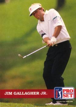 1992 Pro Set PGA Tour #70 Jim Gallagher Front