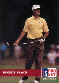 1992 Pro Set PGA Tour #76 Ronnie Black Front