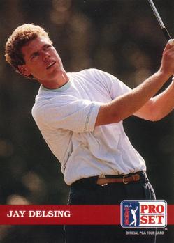 1992 Pro Set PGA Tour #93 Jay Delsing Front