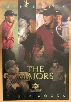 2002 Upper Deck Tiger Woods The Majors #TWM-31 Tiger Woods Front