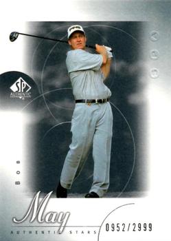 2001 SP Authentic #66 Bob May Front
