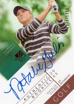 2003 SP Authentic #125 Natalie Gulbis Front