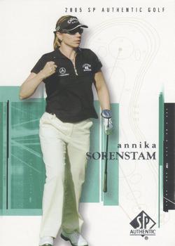 2005 SP Authentic #2 Annika Sorenstam Front
