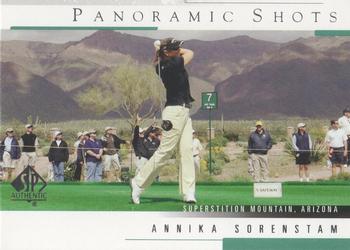 2005 SP Authentic #43 Annika Sorenstam Front