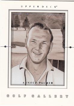 2001 Upper Deck - Gallery #GG3 Arnold Palmer Front