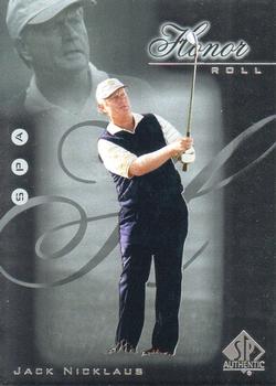 2001 SP Authentic - Honor Roll #HR13 Jack Nicklaus Front
