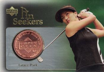 2004 Upper Deck - Pin Seekers Bronze #PS7 Grace Park Front