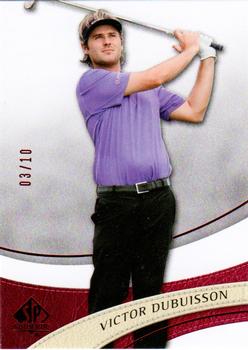 2014 SP Authentic - Rookie Extended Red #R11 Victor Dubuisson Front