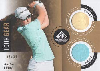 2014 SP Game Used - Tour Gear Gold #TGAE Austin Ernst Front
