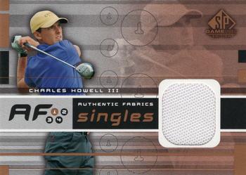 2003 SP Game Used - Authentic Fabrics Singles #AF-CH Charles Howell III Front