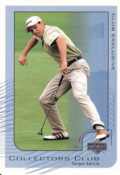 2002 Upper Deck - Collector's Club #PGA3 Sergio Garcia Front