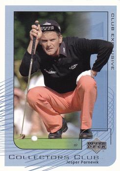 2002 Upper Deck - Collector's Club #PGA7 Jesper Parnevik Front